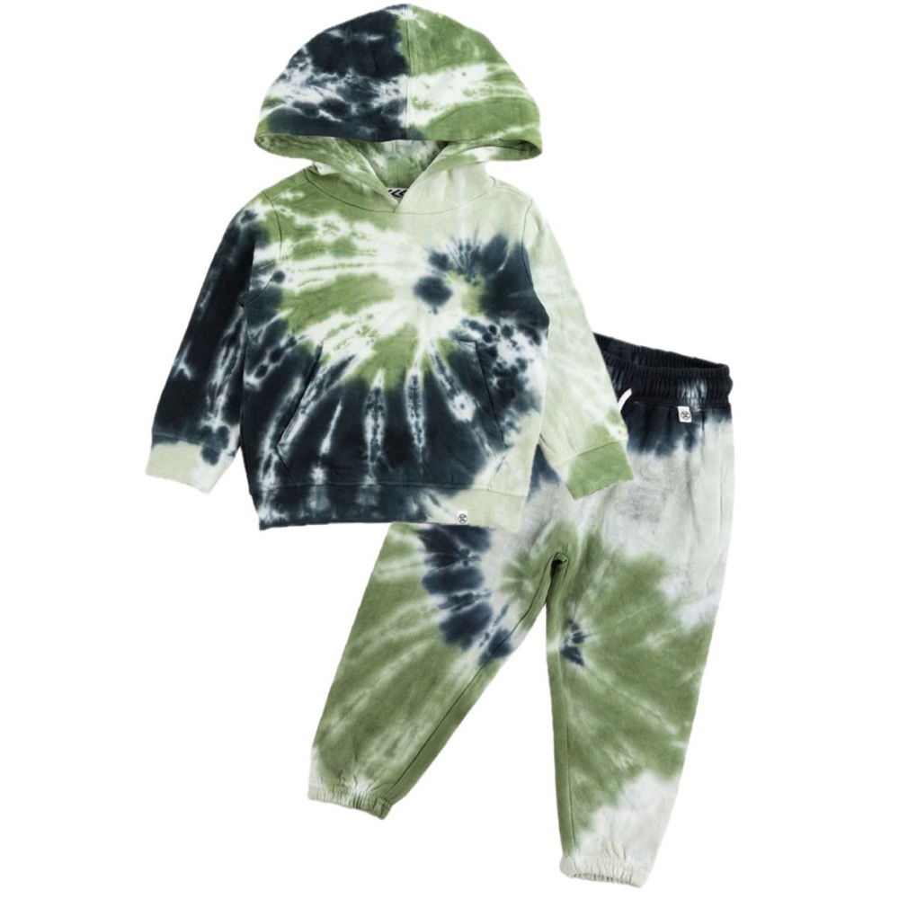 sovereign code otis tie dye hoodie and joggers set- NWT & EUC